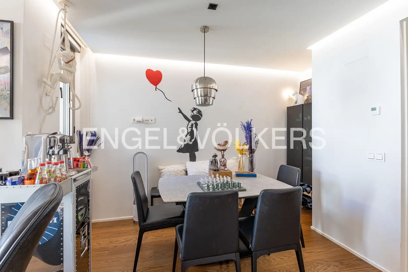 Comedor de Piso de alquiler en Madrid con Aire acondicionado, Calefacción y Piscina