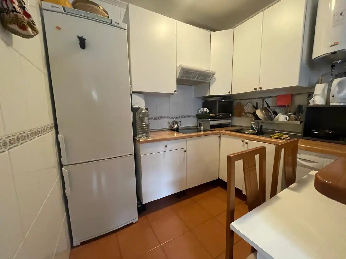 Cocina de Apartamento en venta en Bernuy de Porreros con Balcón