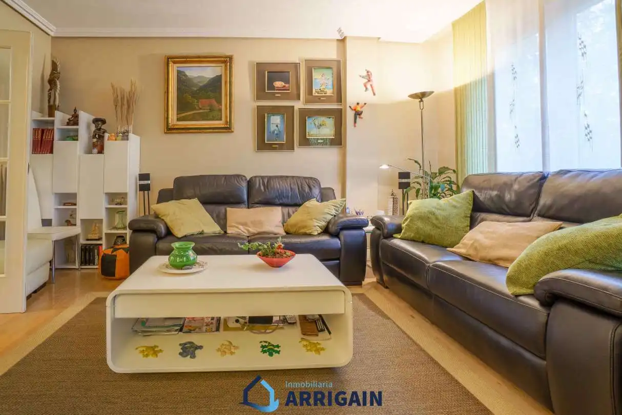 Sala de estar de Piso en venta en Donostia - San Sebastián  con Aire acondicionado, Calefacción y Terraza