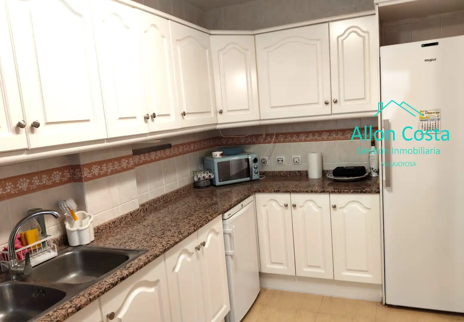 Kitchen of Flat for rent in Altea  with Air Conditioner, Terrace and Furnished