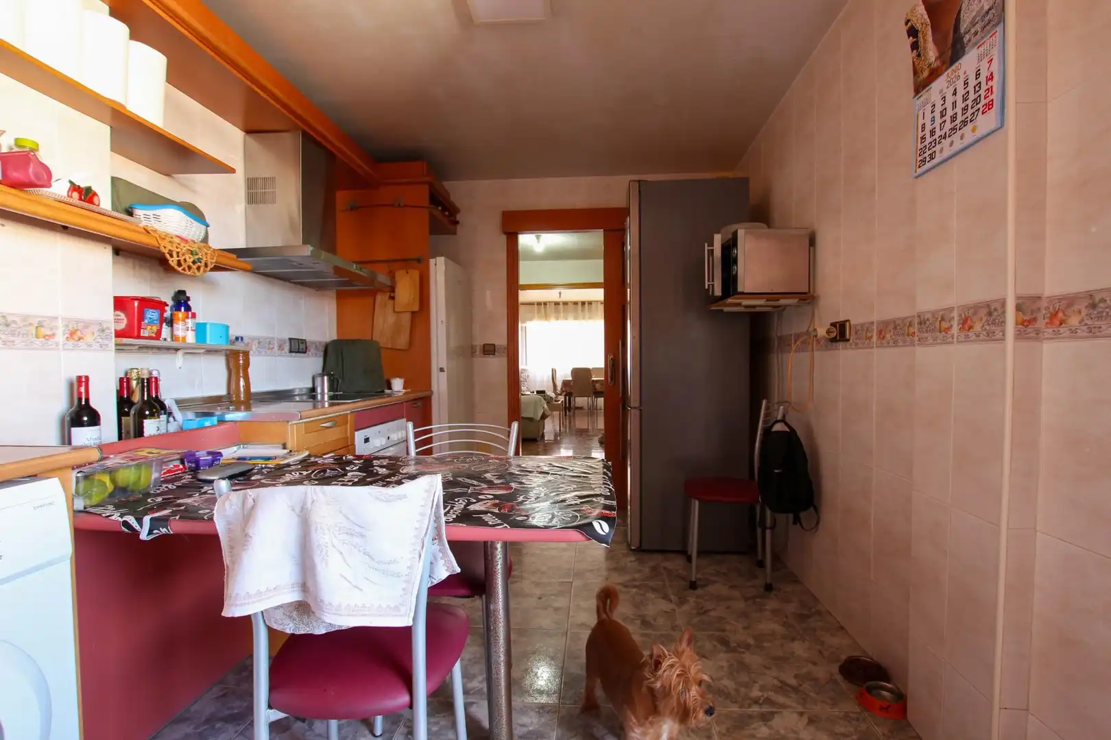 Kitchen of Flat for sale in Águilas  with Terrace, Furnished and Balcony