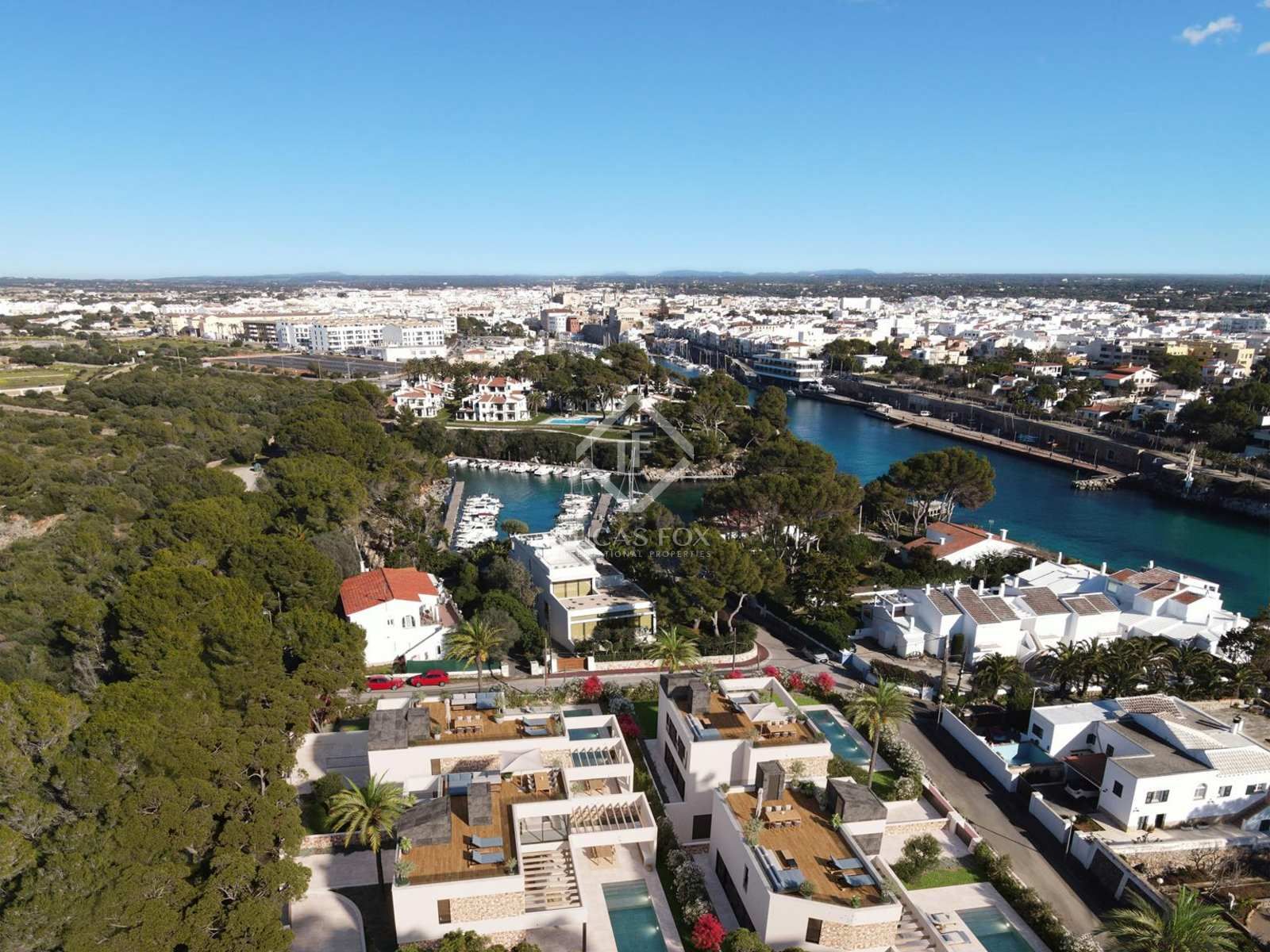 Vista exterior de Casa o xalet en venda en Ciutadella de Menorca amb Aire condicionat, Calefacció i Jardí privat