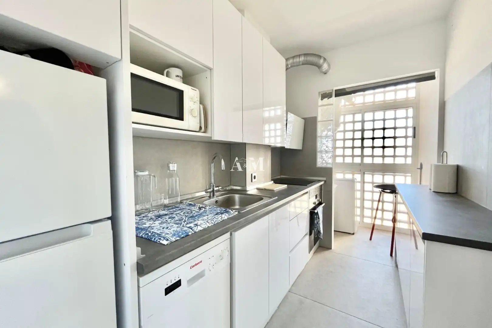 Küche von Wohnung zur Miete in Orihuela mit Klimaanlage, Heizung und Terrasse