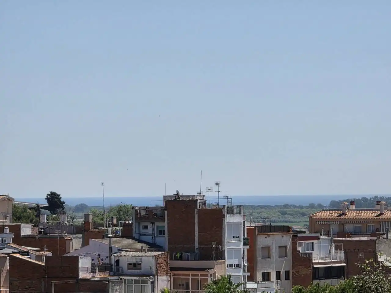 Vista exterior de Casa o xalet en venda en Malgrat de Mar amb Aire condicionat, Calefacció i Jardí privat