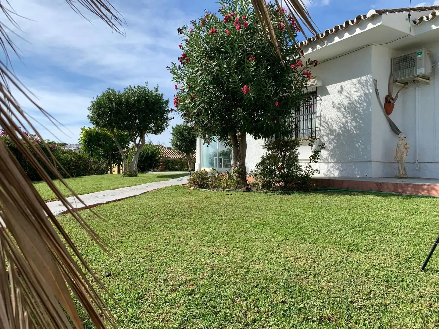 Jardín de Casa o chalet en venta en Mijas con Aire acondicionado, Jardín privado y Trastero