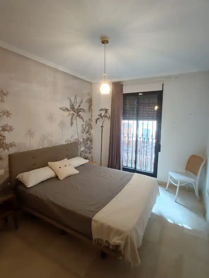 Schlafzimmer von Wohnung zur Miete in Jávea / Xàbia mit Klimaanlage, Abstellraum und Möbliert