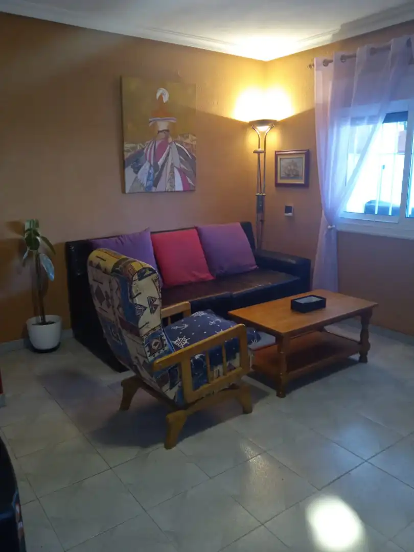 Sala de estar de Casa o chalet en venta en Santa Pola con Aire acondicionado, Terraza y Amueblado
