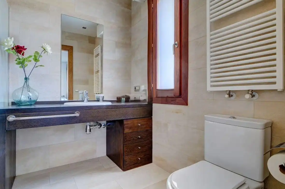 Baño de Casa o chalet en venta en Arróniz con Terraza y Piscina