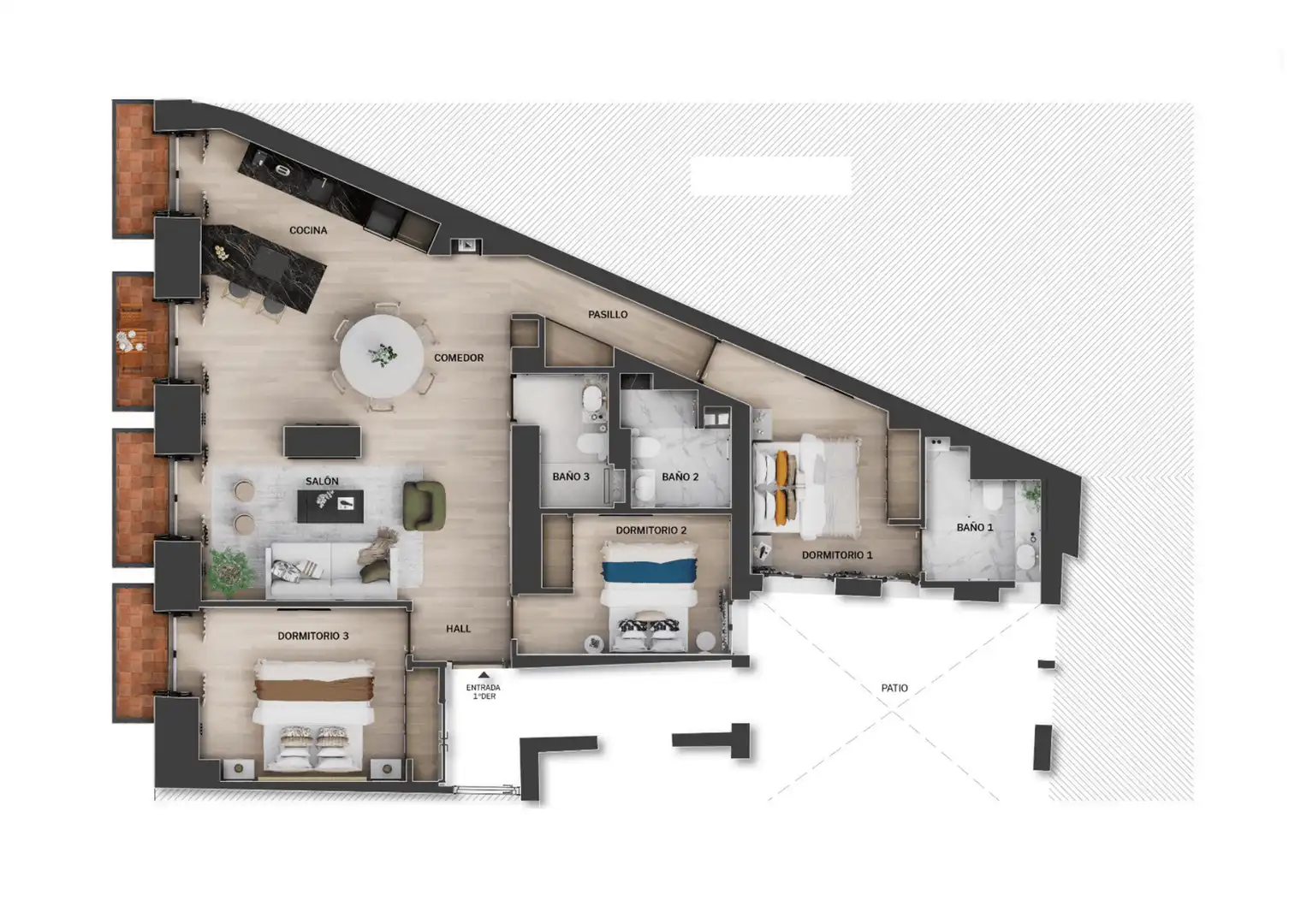 Apartamento con ascensor en venta en Calle del Barco, imagen 46