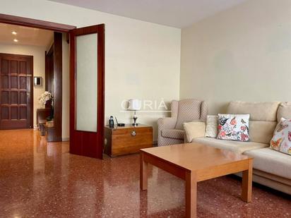 Living room of Flat for sale in  Lleida Capital  with Heating, Furnished and Balcony