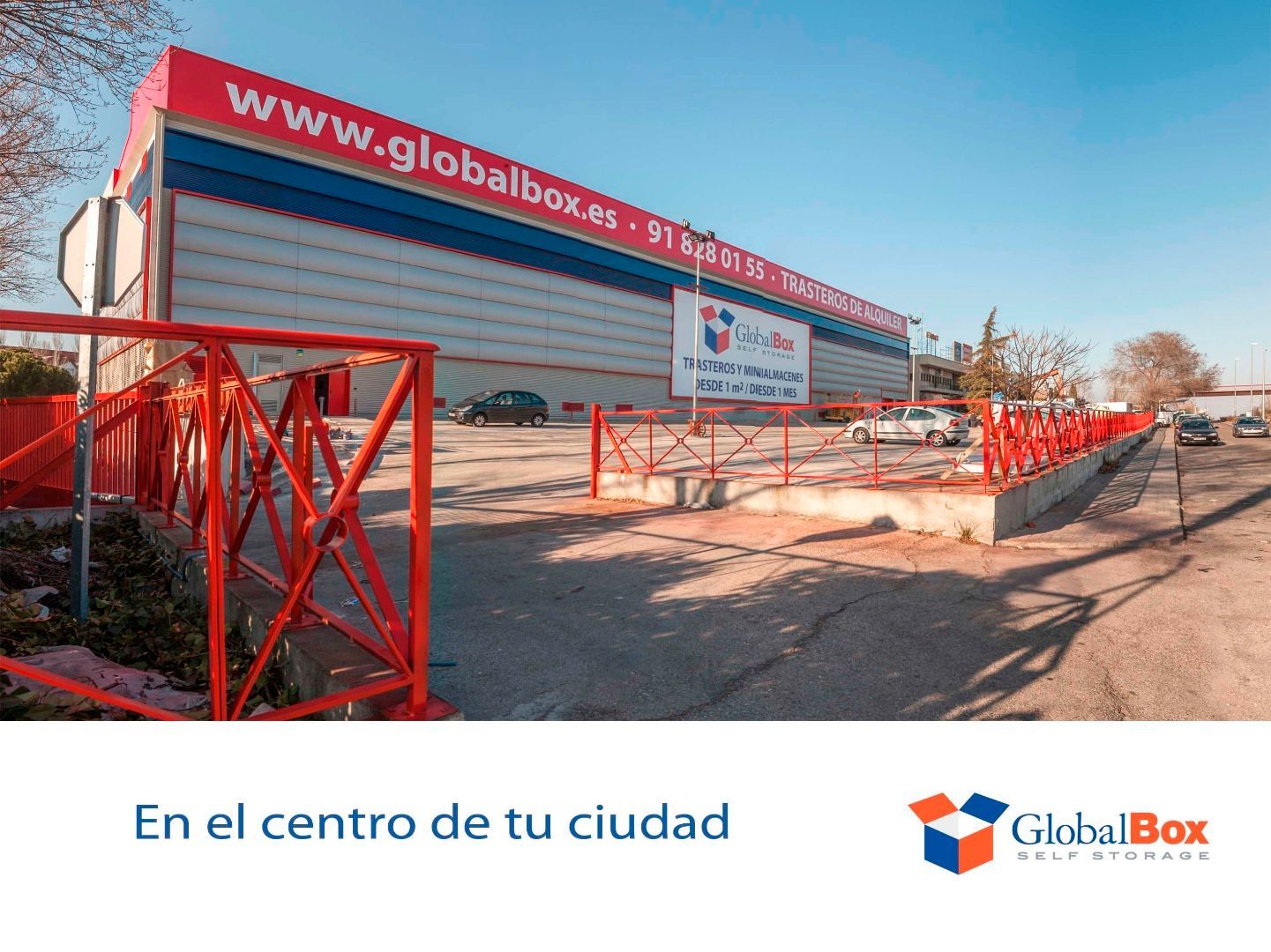 Exterior view of Box room to rent in  Madrid Capital  with Alarm