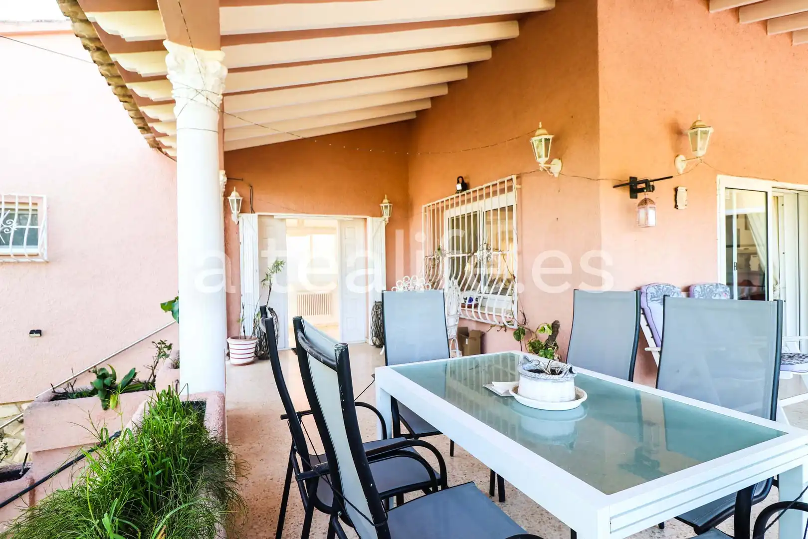 Exterior view of Houses for sale in L'Alfàs del Pi  with Air Conditioner, Heating and Private garden