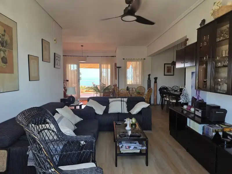 Wohnzimmer von Wohnungen zum Verkauf in Cullera mit Klimaanlage, Heizung und Parkett