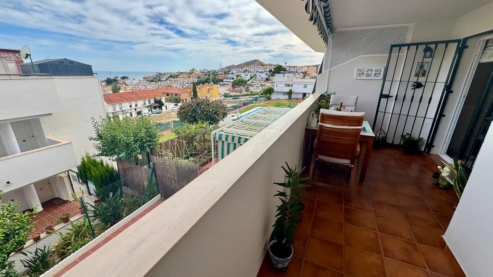 Balcony of Flat for sale in Rincón de la Victoria  with Air Conditioner, Terrace and Community pool