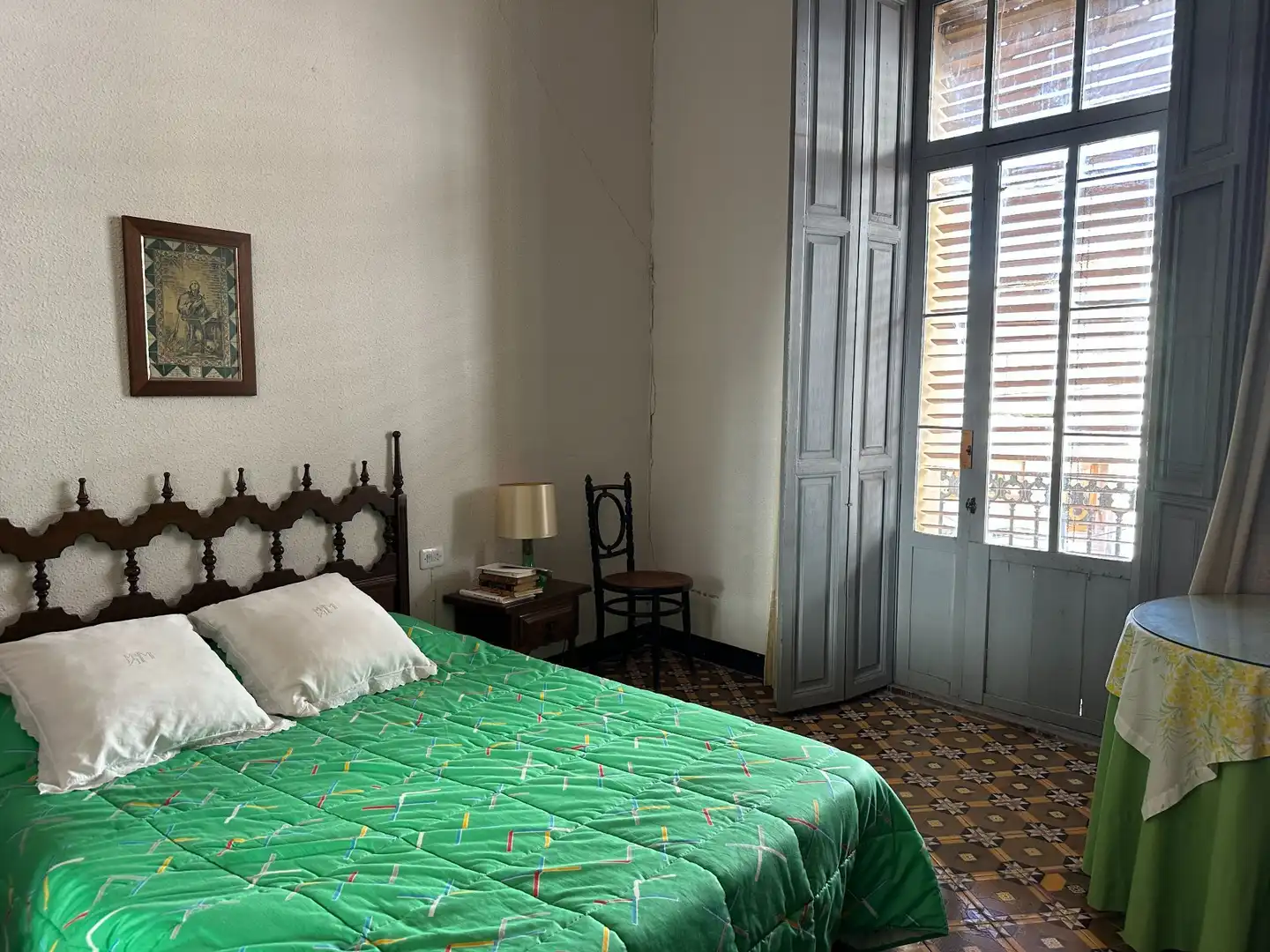 Dormitori de Finca rústica en venda en Albaida amb Calefacció, Terrassa i Moblat