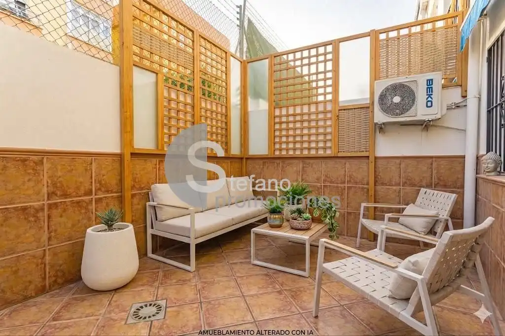Terrassa de Casa adosada en venda en Málaga amb Aire condicionat, Terrassa i Traster
