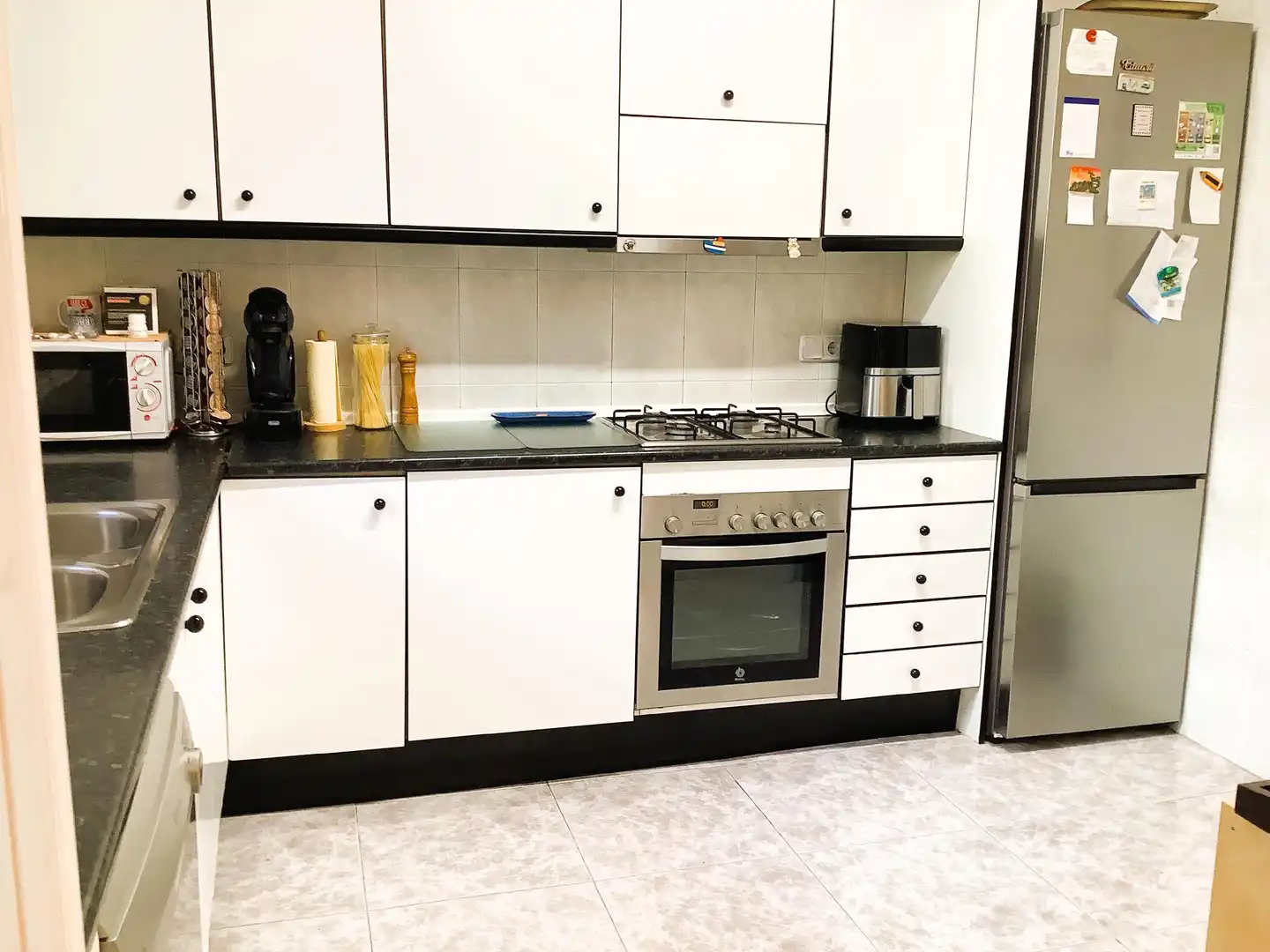 Kitchen of Ground floor for sale in El Masnou  with Air Conditioner, Heating and Storage room