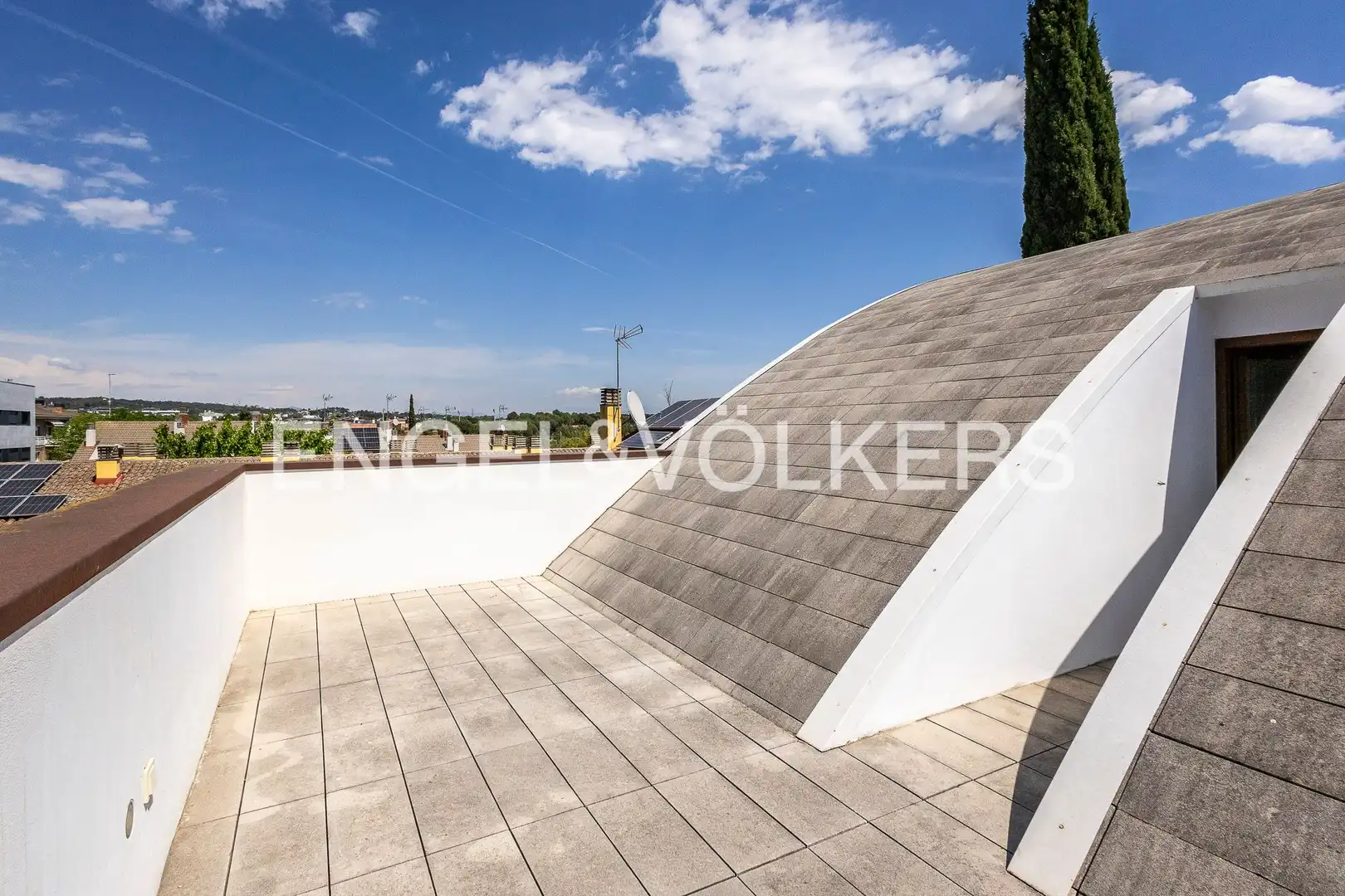 Terraza de Casa o chalet en venta en Sant Cugat del Vallès con Aire acondicionado, Calefacción y Jardín privado