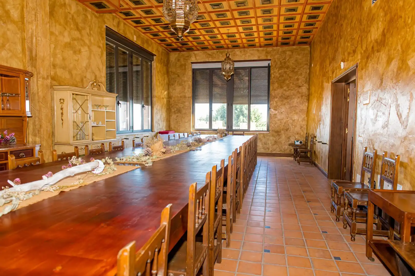 Comedor de Casa o chalet en venta en Quintana del Castillo con Calefacción, Jardín privado y Terraza