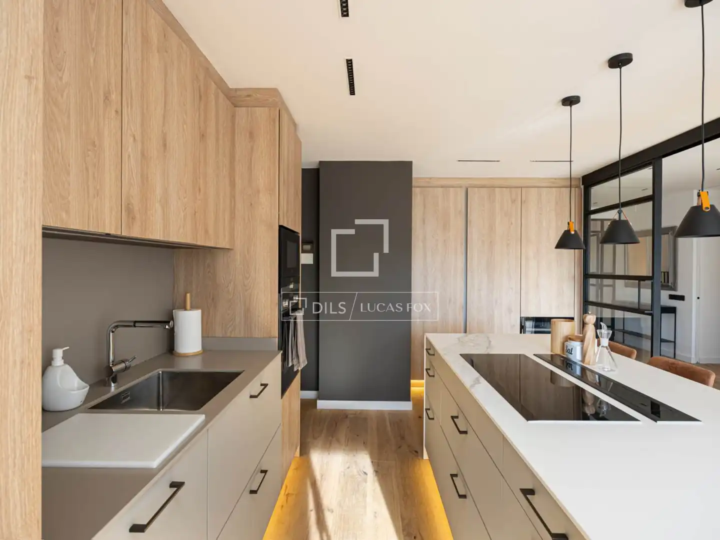Cocina de Piso en venta en Barcelona con Aire acondicionado, Calefacción y Parquet