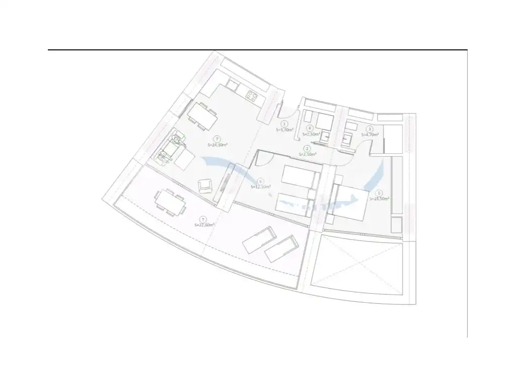 Apartament amb terrassa en venda a Avenida Vicente Llorca Alos, imagen 2