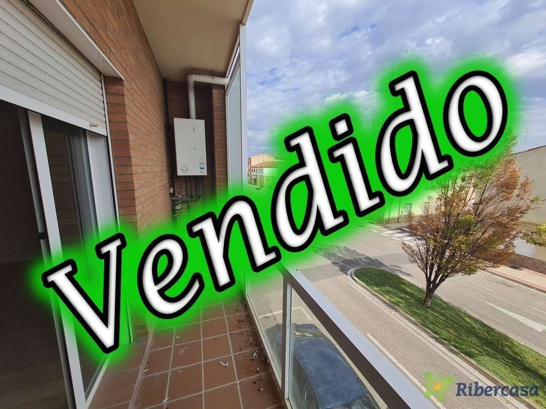 Exterior view of Flat for sale in Castejón (Navarra)  with Heating, Storage room and Balcony