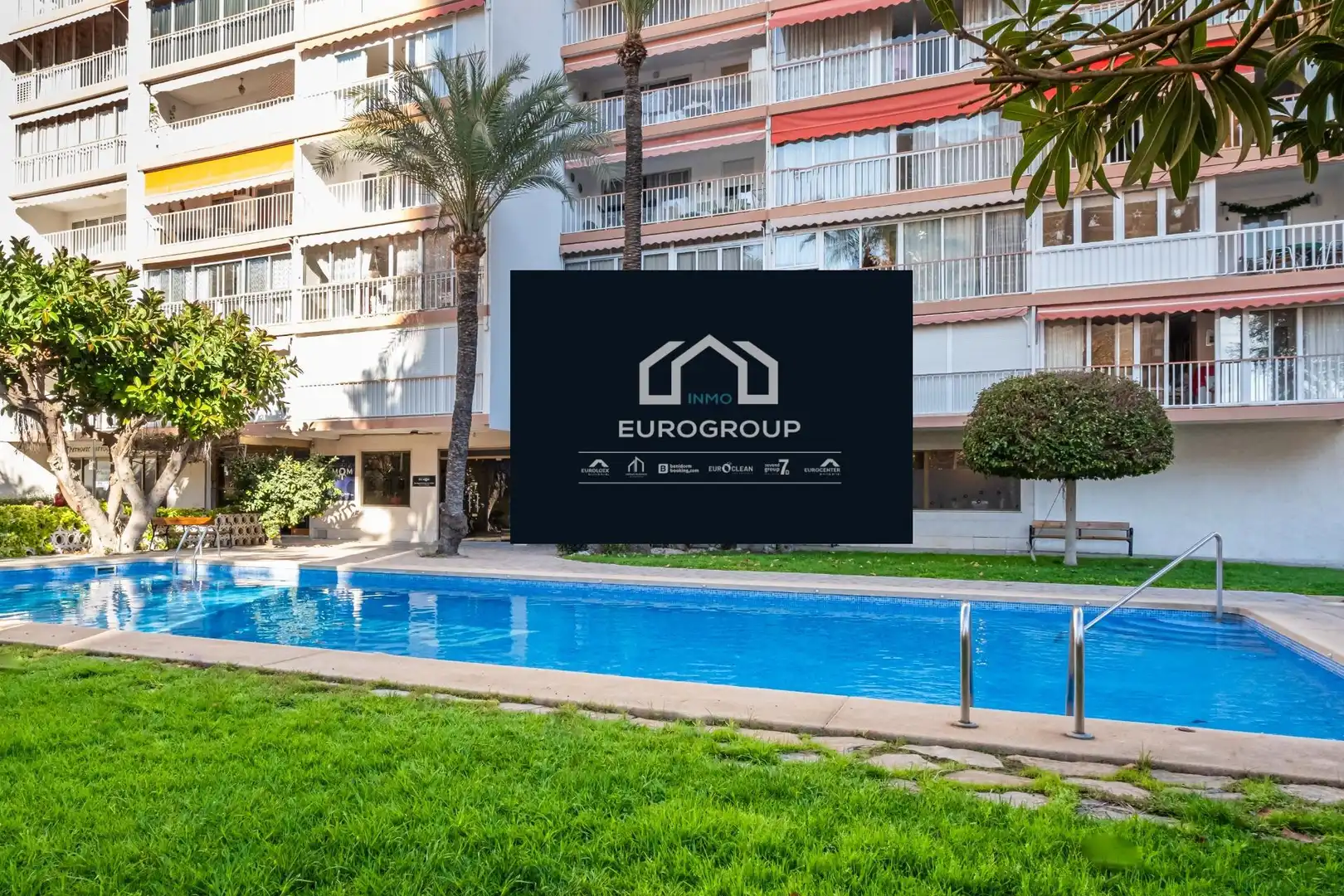 Vista exterior de Apartamento en venta en Benidorm con Aire acondicionado, Calefacción y Jardín privado