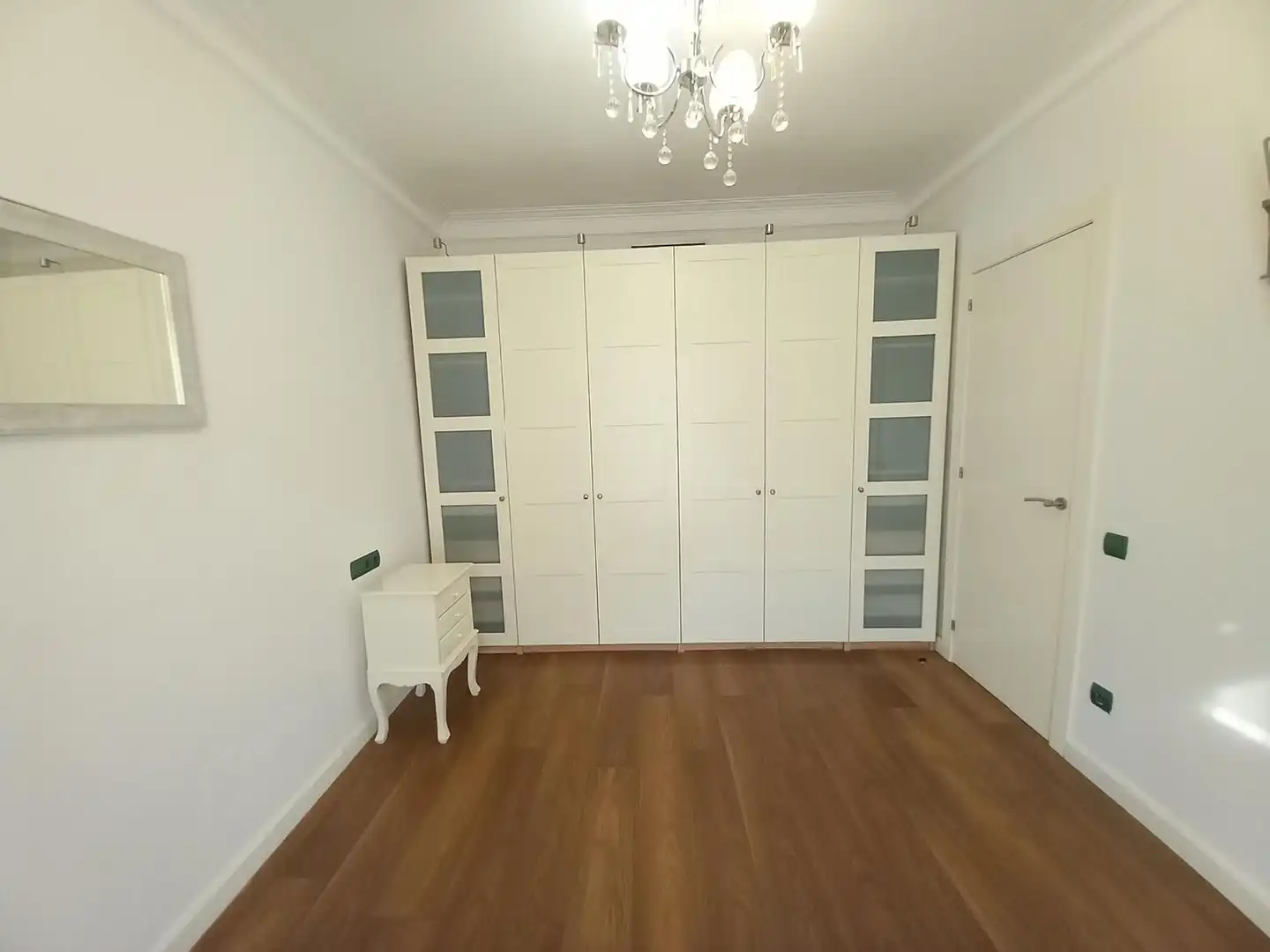 Schlafzimmer von Wohnung zur Miete in Barcelona mit Klimaanlage, Heizung und Parkett