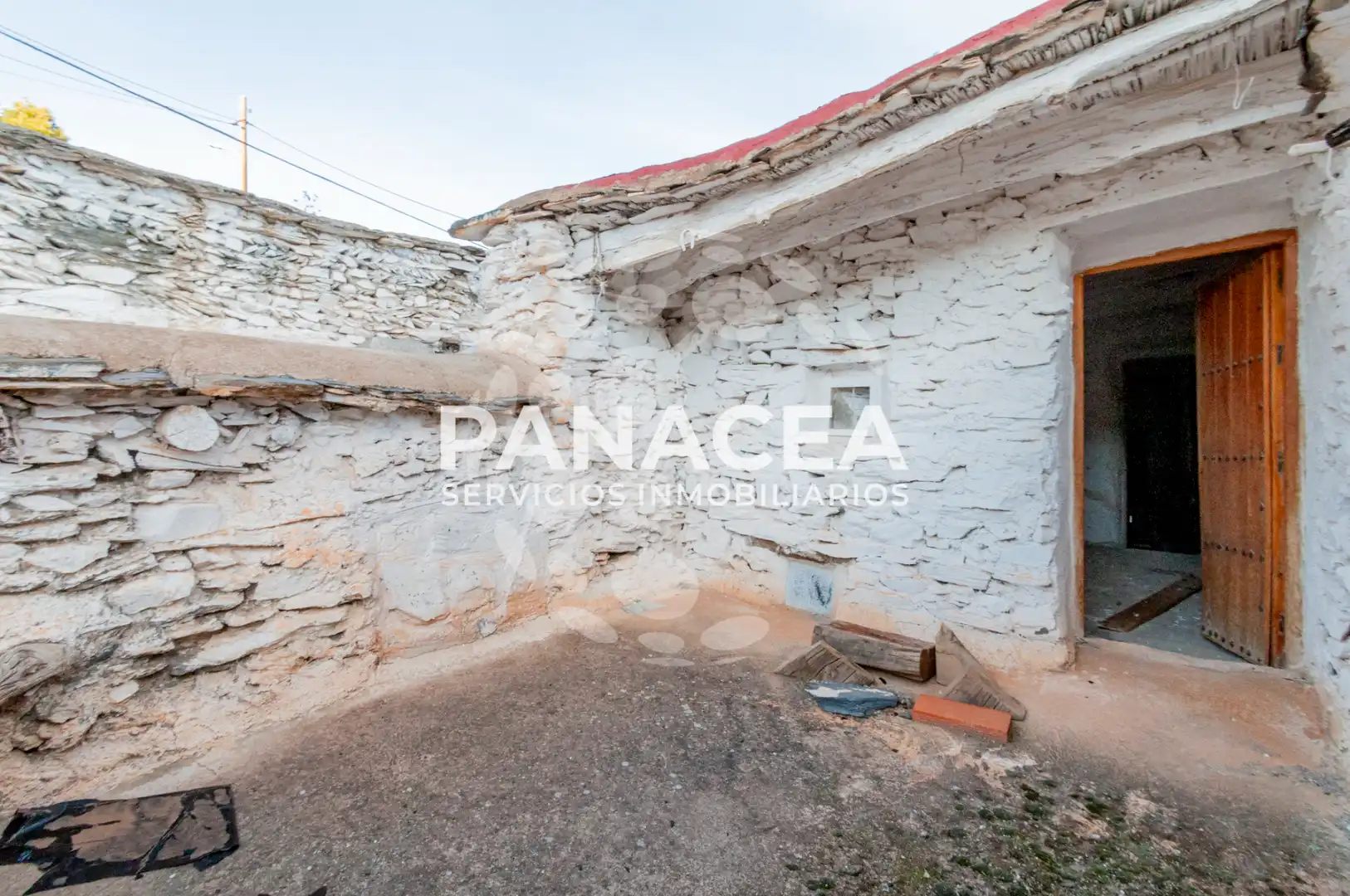 Vista exterior de Casa adosada en venta en Gérgal con Terraza, Amueblado y Balcón