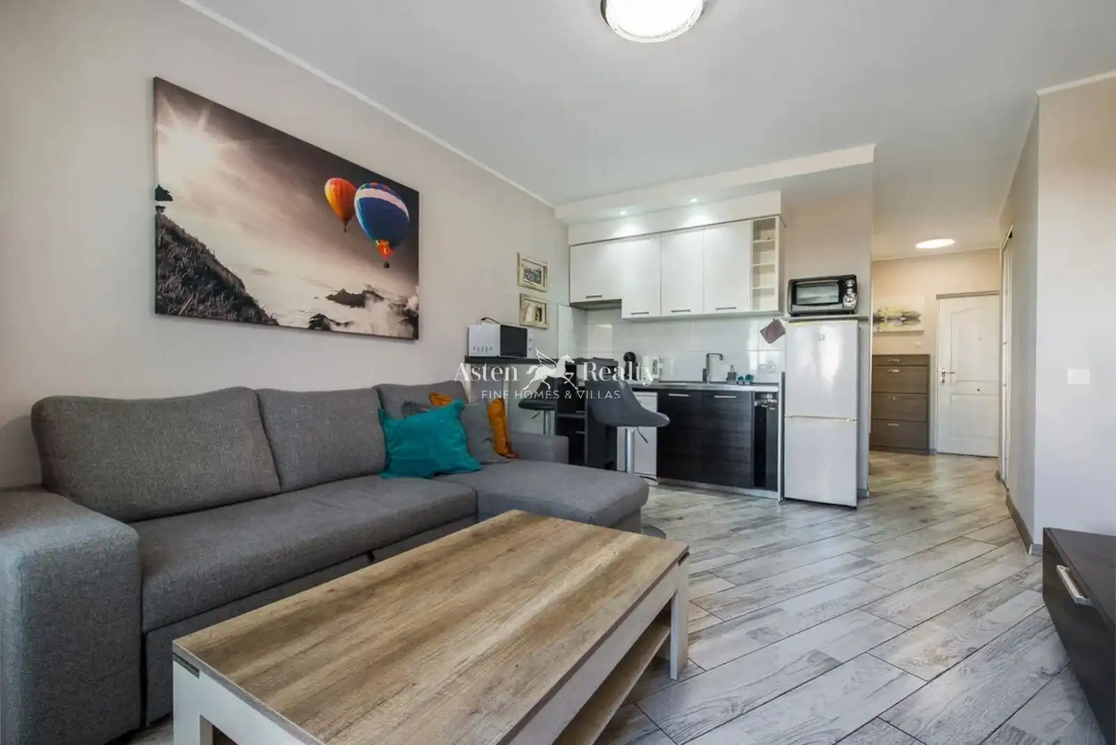 Wohnzimmer von Dachboden zum Verkauf in Adeje mit Terrasse, Schwimmbad und Alarm