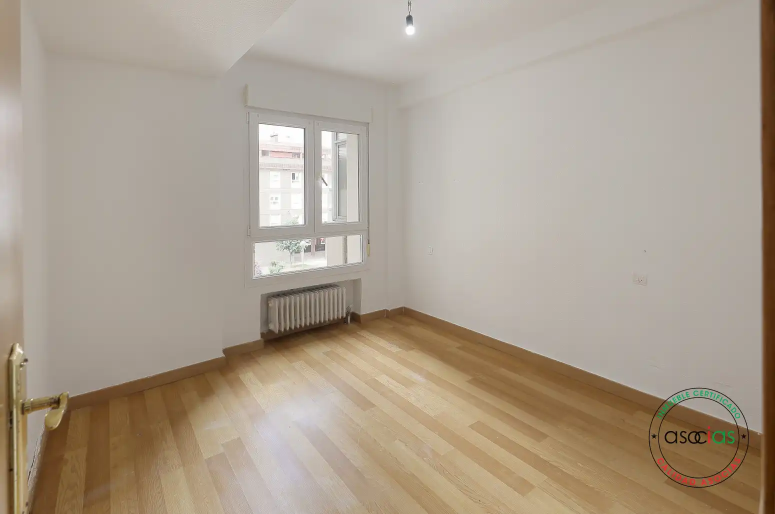 Schlafzimmer von Wohnung zum Verkauf in Gijón  mit Heizung, Parkett und Balkon