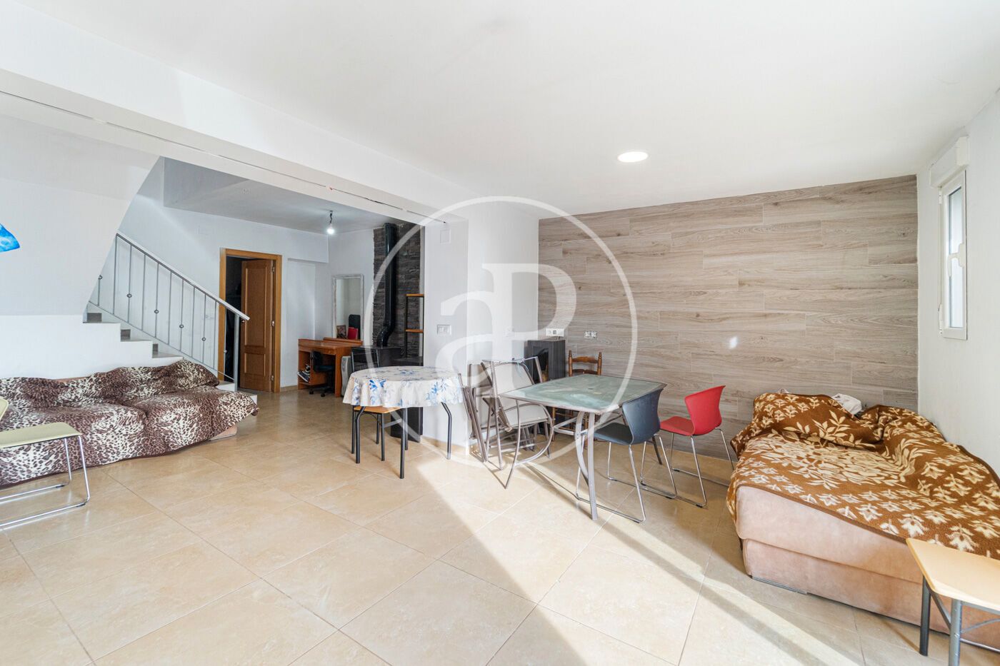 Vista exterior de Casa adosada en venda en Alcoy / Alcoi amb Calefacció, Jardí privat i Terrassa