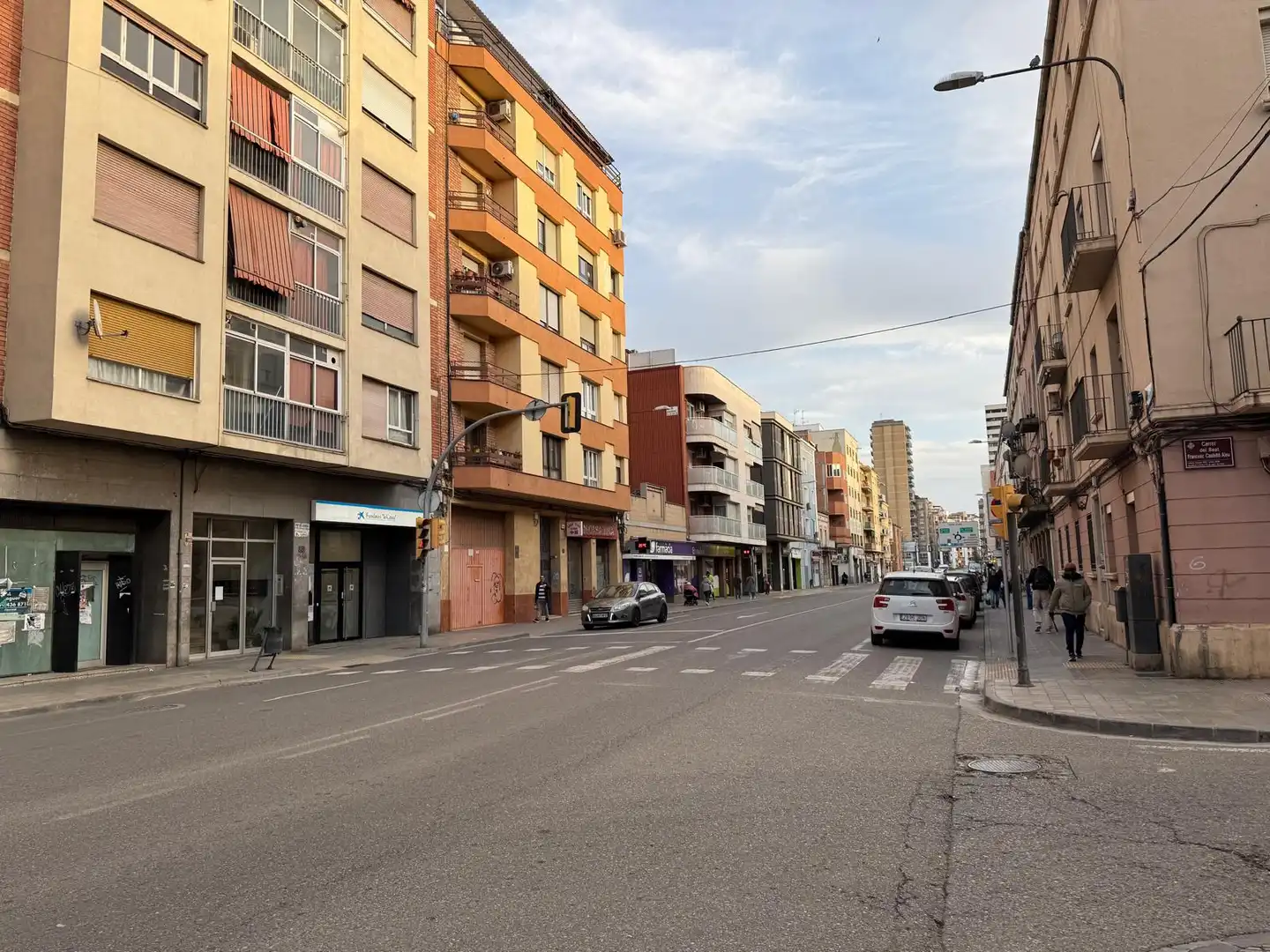 Vista exterior de Garatge en venda en Lleida