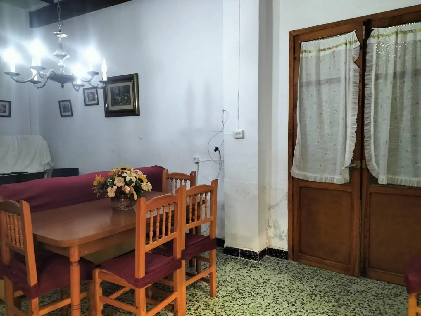 Comedor de Finca rústica en venta en Bicorp con Terraza
