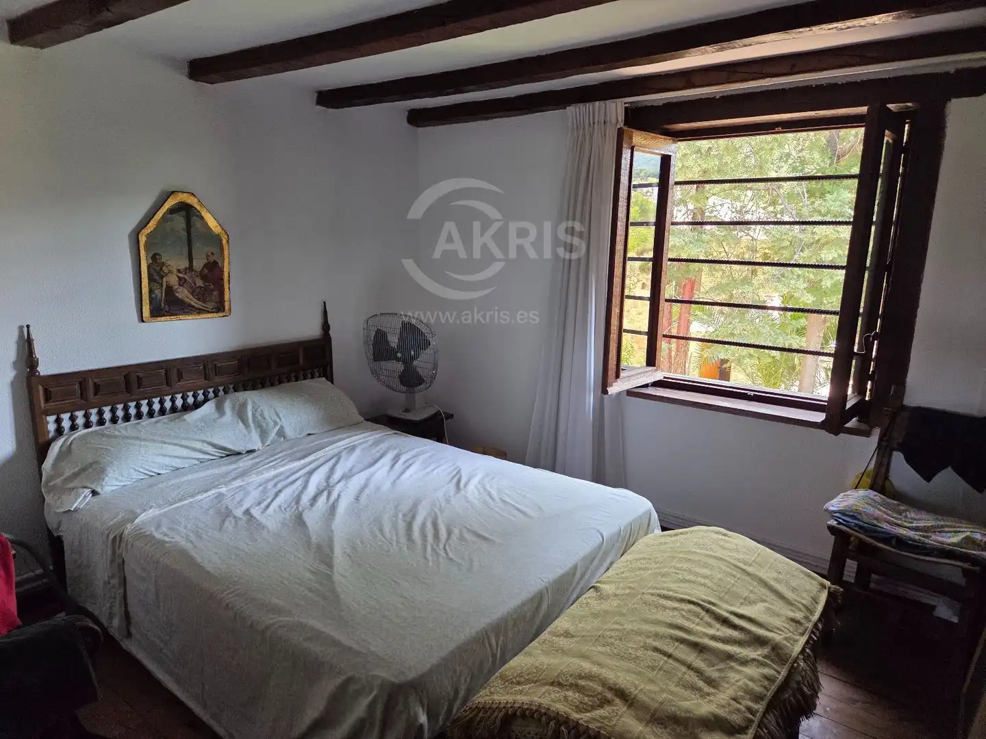 Schlafzimmer von Haus oder Chalet zum Verkauf in Hontanar mit Klimaanlage, Heizung und Terrasse