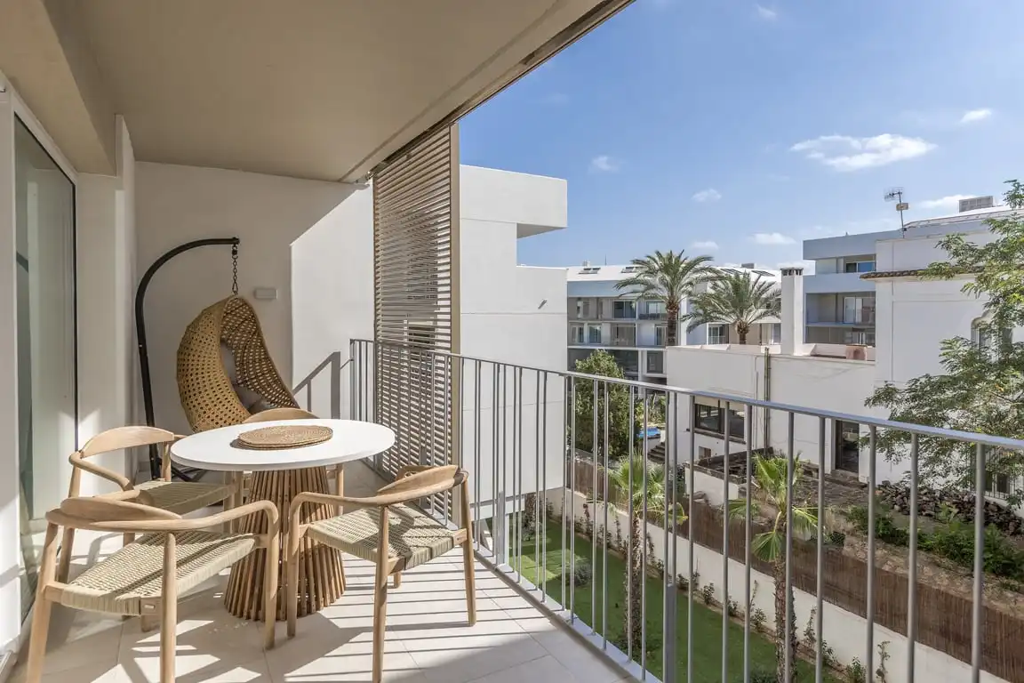 Terrace of Apartments for rent in Jávea / Xàbia  with Air Conditioner, Storage room and Sauna