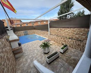 Swimming pool of Flat for sale in  Madrid Capital  with Air Conditioner and Heating