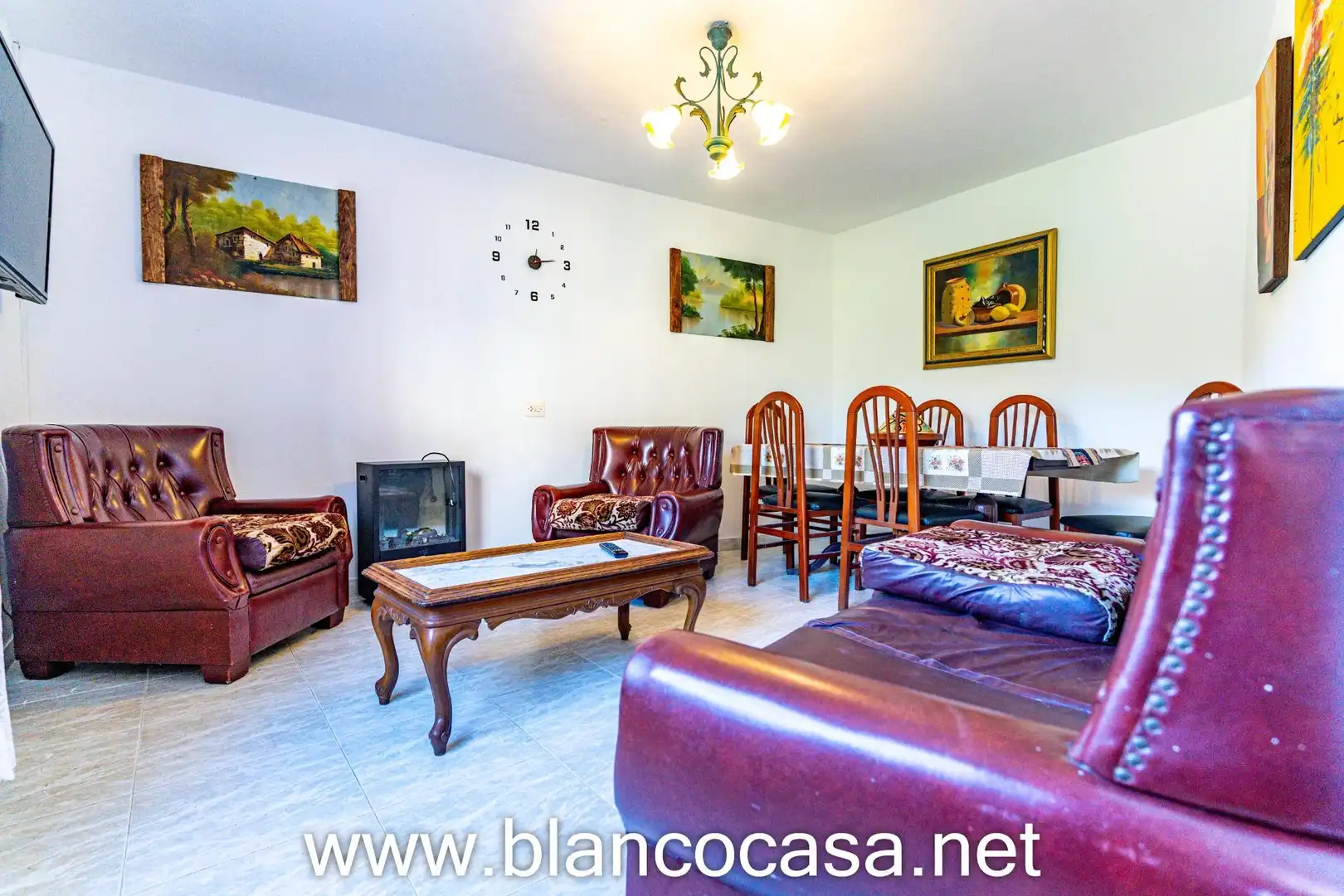 Sala de estar de Casa o chalet de alquiler en Ponteceso con Terraza