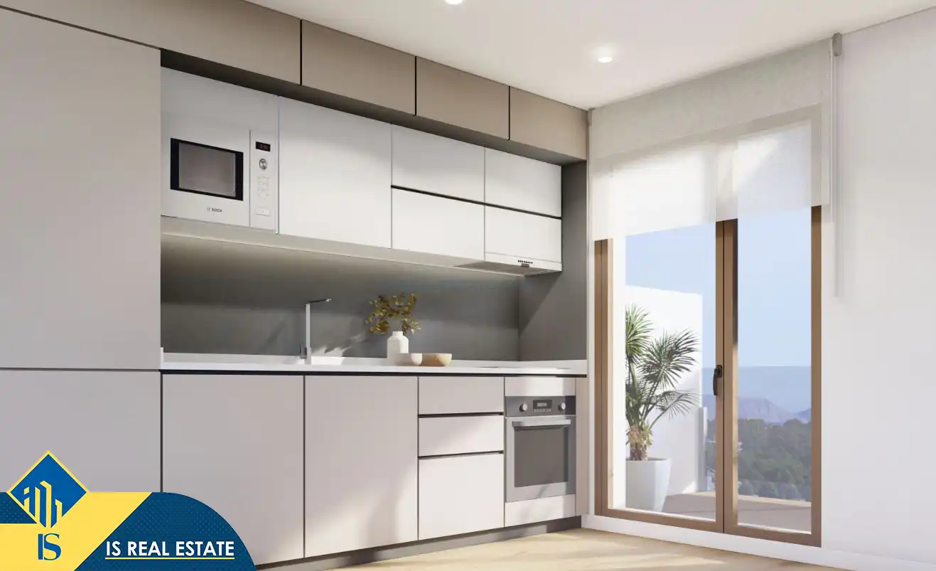 Cocina de Casa o chalet en venta en La Nucia con Terraza y Piscina