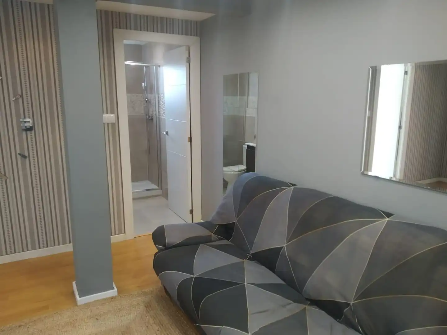 Sala de estar de Piso en venta en Rontegui - Pormetxeta