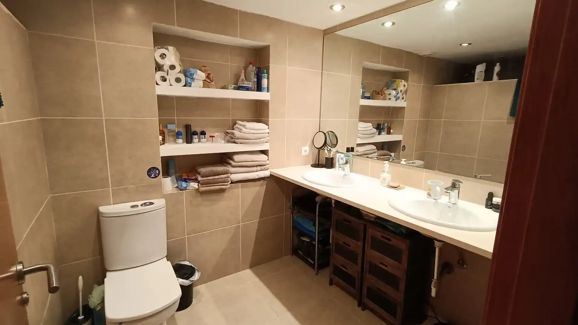 Baño de Casa adosada en venta en Pals con Aire acondicionado, Piscina y Balcón