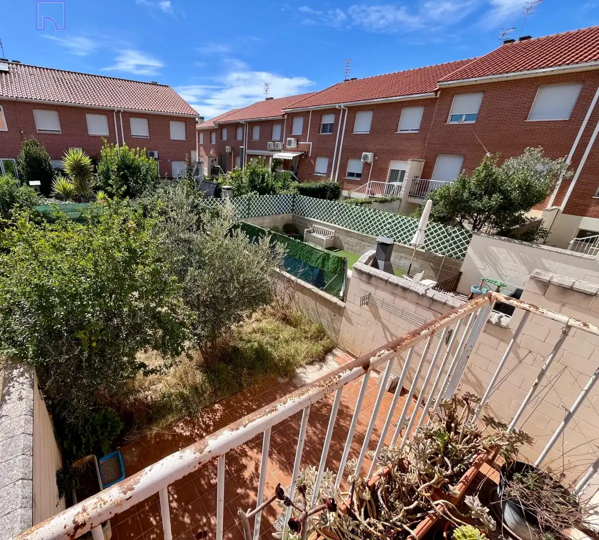 Jardín de Casa o chalet en venta en Tudela con Aire acondicionado, Calefacción y Jardín privado