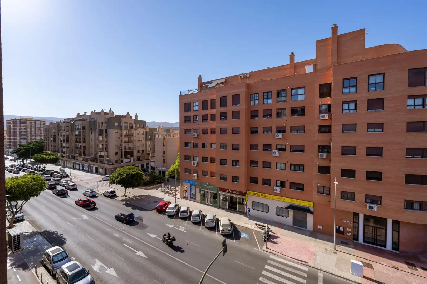 Exterior view of Flat for sale in Almería  with Air Conditioner, Storage room and Balcony