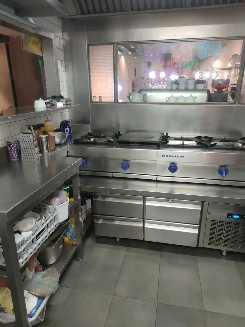Cocina de Local de alquiler en Madrid
