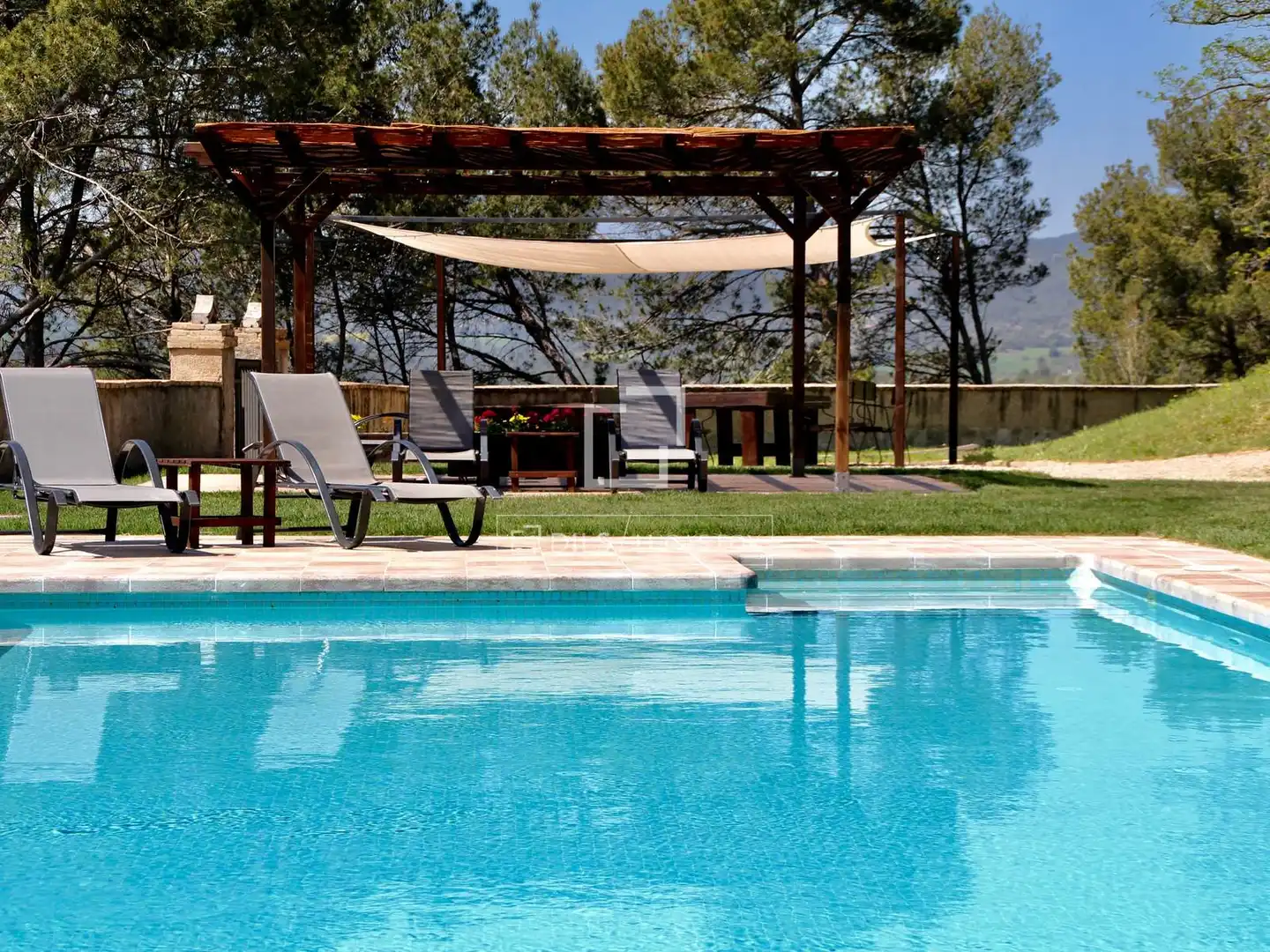 Swimming pool of Country homes for sale in La Torre de Claramunt  with Air Conditioner, Heating and Private garden