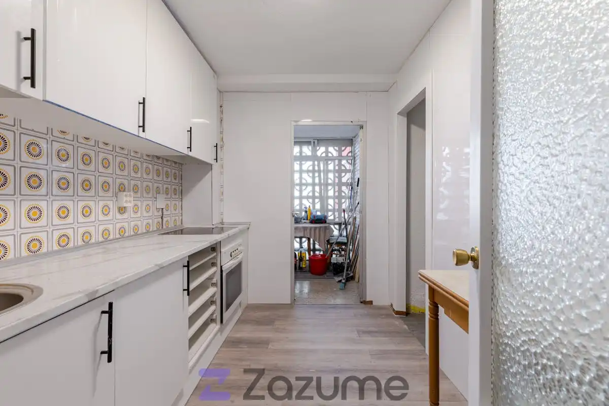 Cocina de Piso de alquiler en Móstoles con Calefacción, Parquet y Terraza
