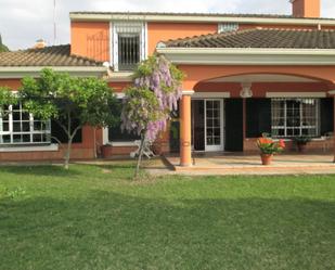 Garden of House or chalet to rent in Badajoz Capital  with Air Conditioner, Heating and Private garden