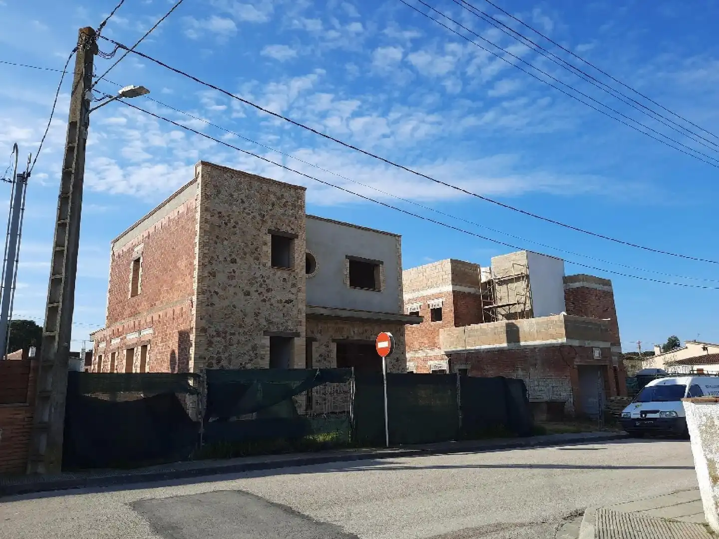 Vista exterior de Casa o chalet en venta en Llagostera con Jardín privado y Piscina comunitaria