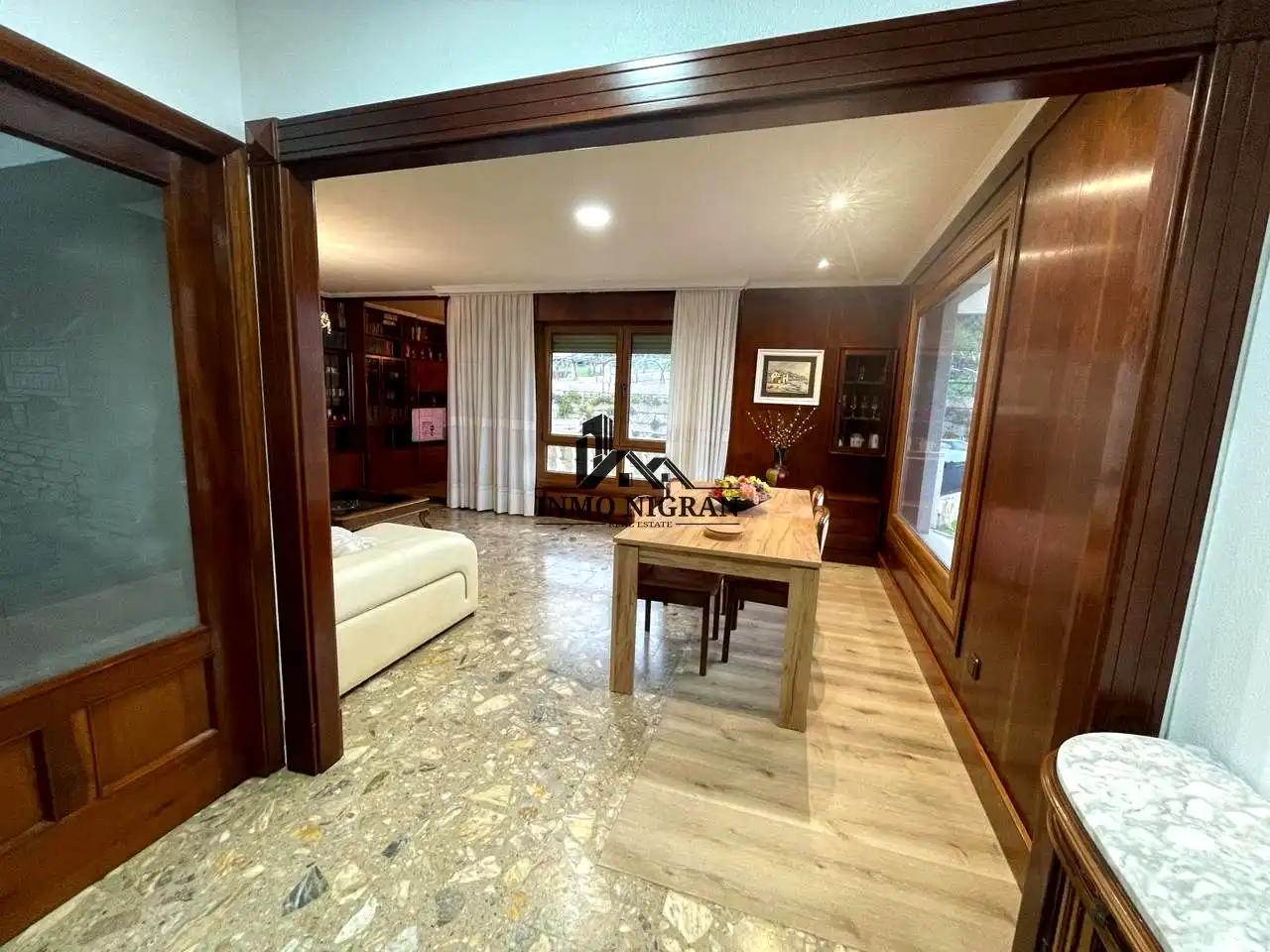 Dining room of Houses for rent in Baiona  with Private garden, Swimming Pool and Balcony