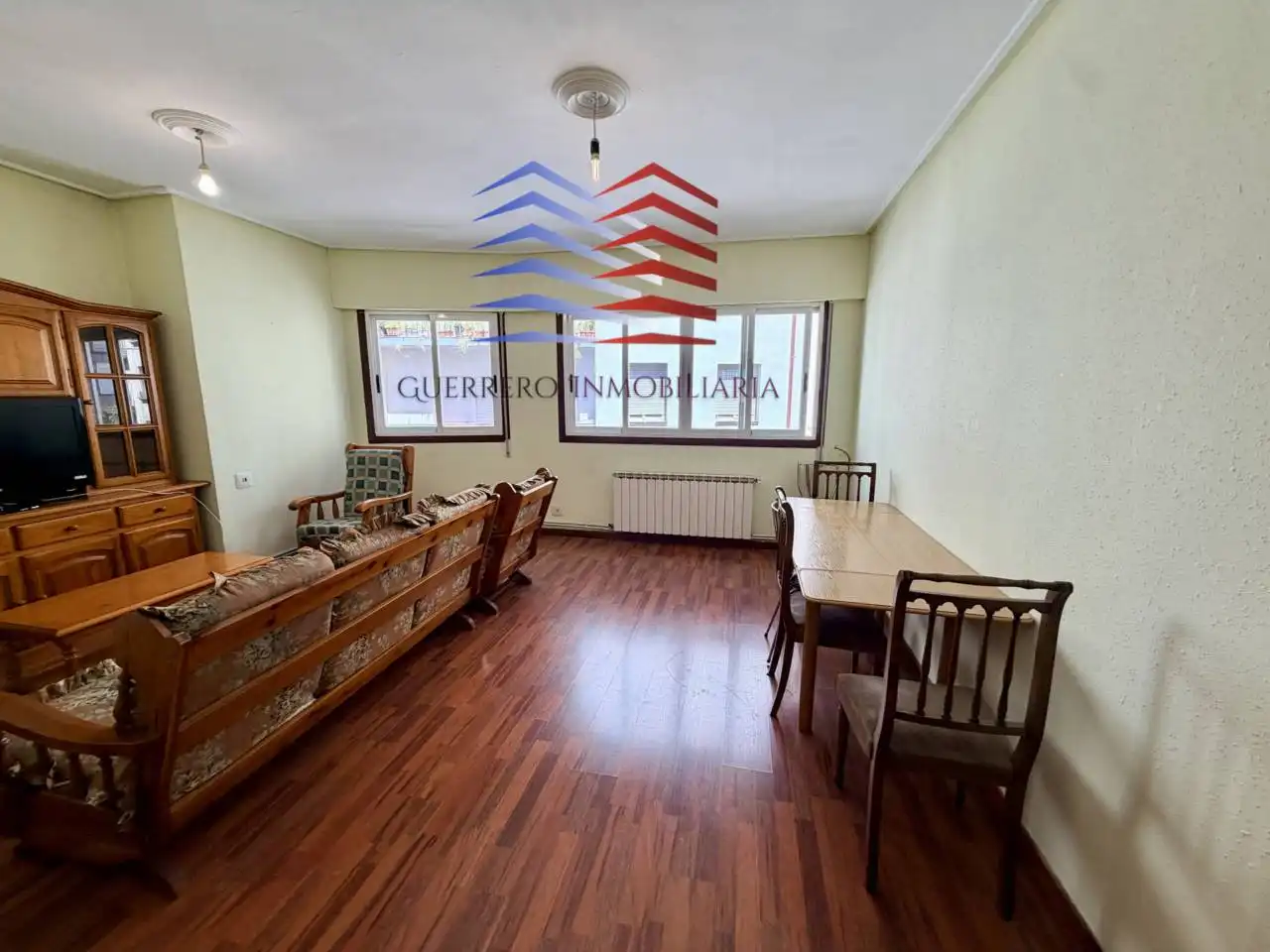 Wohnzimmer von Wohnung zur Miete in Ourense Capital  mit Heizung, Möbliert und Balkon